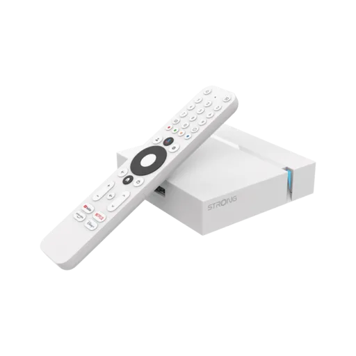 Strong Android Box LEAP-S3+ - 4K/RJ45/WiFi - Blanc