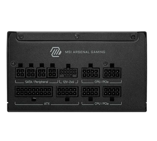 MSI ATX 850W - 80+ Gold - MAG A850GLS PCIE5 Noir