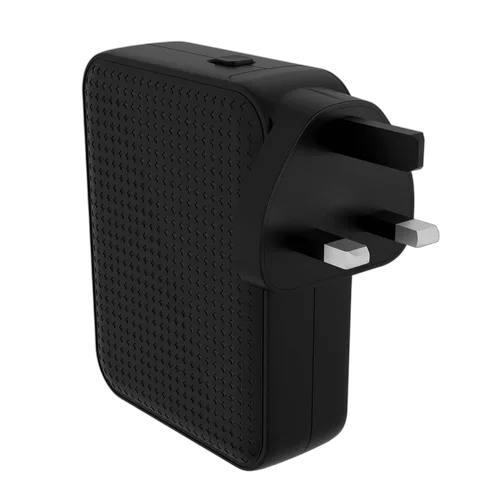Targus Chargeur de voyage GaN 145W 3xUSB-C + USB-A - 4 ports - Noir