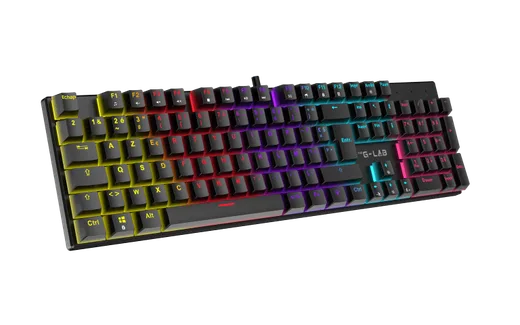 The G-LAB Keyz Radium - Full-Size - Membrane - Filaire - RGB - Noir — vue 5