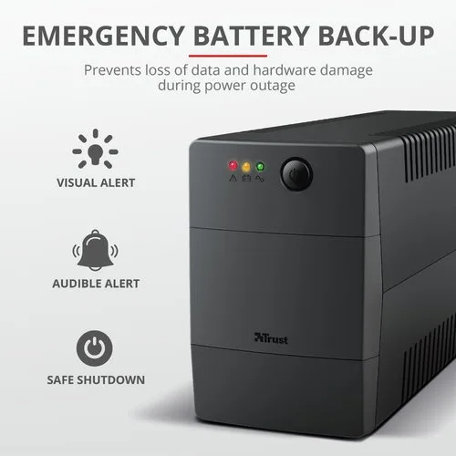 Trust PAXXON 800VA / 480W - 2 prises