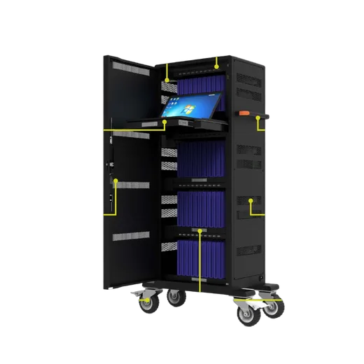 Port Cabinet de charge 40 tablettes + 1 notebook (17")