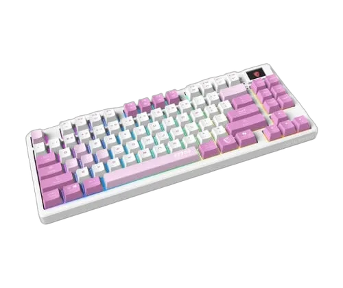 MSI Forge GK600 TKL - Mécanique - Sans-Fil - RGB - Violet