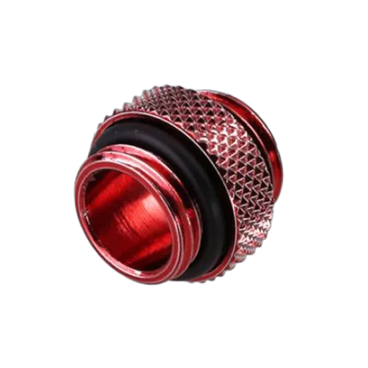CONSTRUCTEUR Fitting Mâle/Mâle droit rouge - 14mm — vue 1