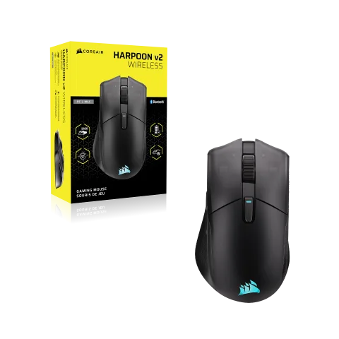 Corsair Harpoon V2 - Sans-Fil - RGB - Noir