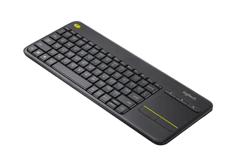 Logitech K400 Plus - Membrane - Sans-Fil - Noir - QWERTY, vue 3