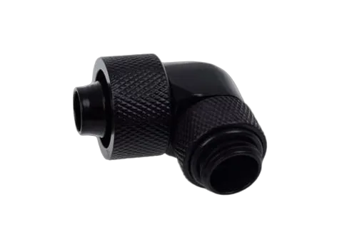 Alphacool Eiszapfen fitting compression - 16/10mm - 90° rotatif G1/4 - Pack de 4 - Noir