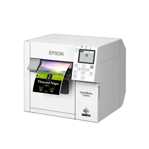 Epson CW-C4000E (BK) encre noir brillante - Blanc — vue 2