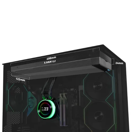 Lian-Li Hydroshift II LCD-C 360 Fanless ARGB Noir