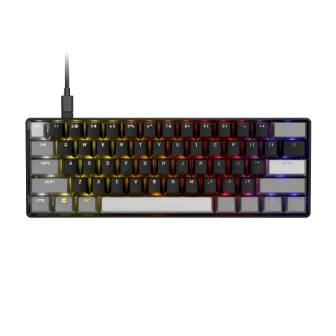 Corsair Clipper Pro Mini 60% - Magnétique - Filaire - RGB - Noir — vue 3