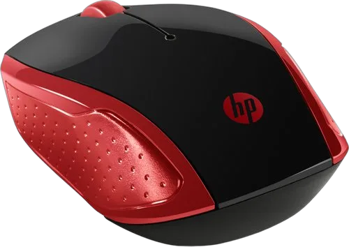 HP 200 Emprs Red Wireless Mouse