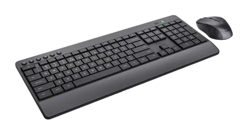 Trust Trezo - Clavier/Souris/Noir/Sans fil