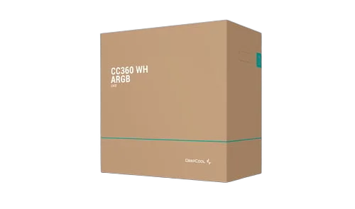 Deepcool CC360 ARGB Blanc - mT/Sans Alim/Micro-ATX — vue 12