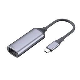 VALUE Convertisseur USB-C vers RJ45 - 0,13m - Gris