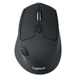 Logitech M720 Triathlon - Sans-Fil - Noir