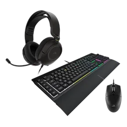 Corsair Pack Corsair K55 PRO/ HS35 V3/ KATAR PRO XT FILAIRE