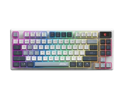 MSI Forge GK600 TKL - Mécanique - Sans-Fil - RGB - Sky