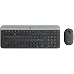 Logitech MK470 Graphite - Slim Wireless Combo