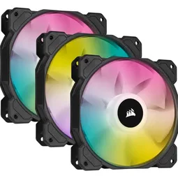 Corsair Kit de 3x iCUE SP120 RGB ELITE avec Lighting Node CORE