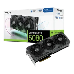 PNY RTX 5080 16GB Overclocked Triple Fan