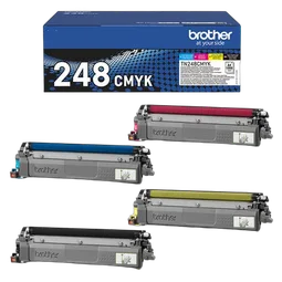 Brother Pack 4x couleurs Toner 1000 Pages - TN248 CMYK