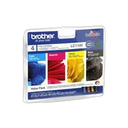Brother Pack de 4 cartouches LC1100 BK/C/M/Y-Seconde Vie