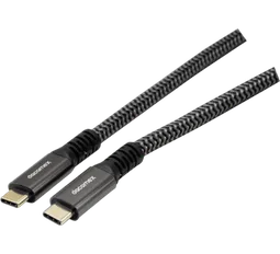 Dacomex Câble USB-C 3.2 mâle/mâle - 5m - Noir