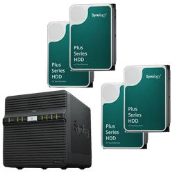 Synology DS423 - 4 Baies avec 4 disques de 8To