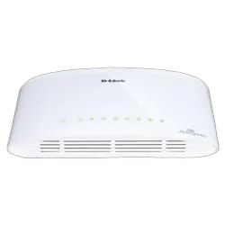8 Ports 10/100/1000Mbps DGS-1008D