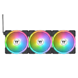 Thermaltake SWAFAN EX12 ARGB Noir - 120mm - Pack de 3 - Magnetic Quick