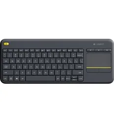 Logitech K400 Plus Touchpad - Membrane - Sans-Fil - Noir