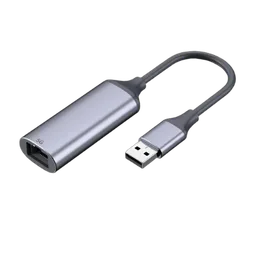 VALUE Convertisseur USB-A vers RJ45 - 0,13m - Gris