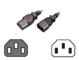MCL Samar Câble alimentation CEE 7/7 - 2m - Noir