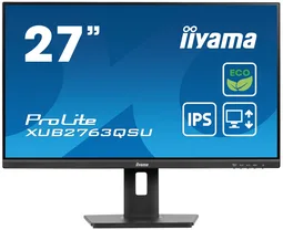 Iiyama ProLite XUB2763QSU-B1 - 27" QHD 100Hz IPS 2ms classe énergétique B Adaptive Sync