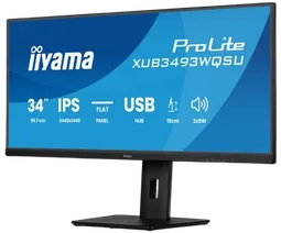 Iiyama XUB3493WQSU-B6 - 34" UWQHD 120Hz IPS PIP FreeSync