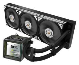 ASRock STEEL LEGEND DARK 360 LCD - 360mm - Noir