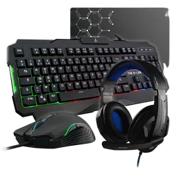 The G-LAB Gaming Combo ARGON-E - Casque/Clavier/Souris/Tapis
