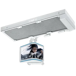 Lian-Li HydroShift II OLED Curved Fanless blanc