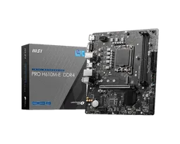 MSI PRO H610M-E DDR4-Seconde Vie