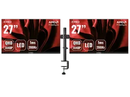 M.RED 2 x OptiSync 27" QHD 200Hz IPS 1ms G-Sync + support double