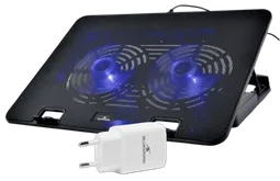 Bluestork Support ventilé 17" + Chargeur USB-C GaN 20W