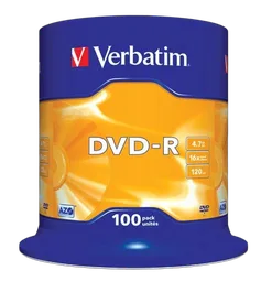 Verbatim DVD-R/4.7GB 16xsd AdvancedAZO Spdl 100