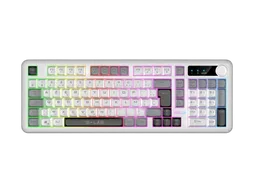 The G-LAB Keyz Caesium EX WL - Membrane - Sans fil - RGB - Blanc