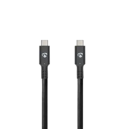 Nedis Câble USB-C 3.2 Gen2 - 100W - 1m - Noir