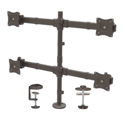 StarTech Desk Mount Quad Monitor Arm - Steel
