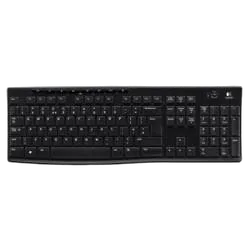 Logitech K270 - Membrane - Sans-Fil - Noir