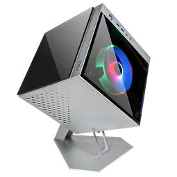 Azza Cube mini 805G silver - mT/Sans Alim/ITX-Seconde Vie