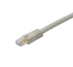 Câble RJ45 CAT 8.1 S/FTP LSOH gris - 10 m