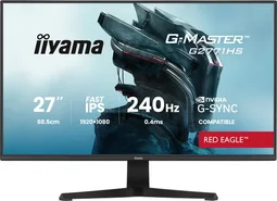 Iiyama G-Master G2771HS-B1 - 27" FHD 240Hz Fast IPS 0.4ms G-Sync Adaptive Sync