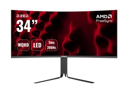 M.RED OptiSync 34 - 34" CURVE UWQHD 200Hz LED 1ms FreeSync Compatible G-Sync